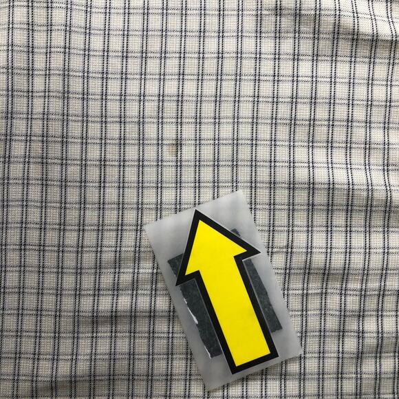 Vintage Woolrich John Rich & Bros Button Down Shirt Mens 2XL Gingham Check Tan - Picture 8 of 9